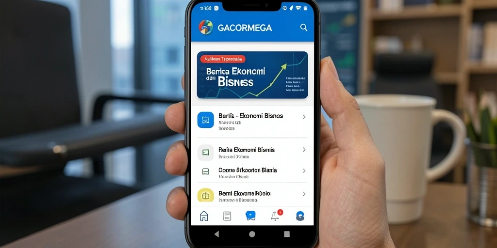 Antarmuka GACORMEGA yang informatif dan mudah digunakan.